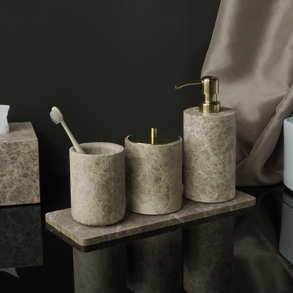 Emperador Light Natural Marble - Zara Home Bathroom review and price