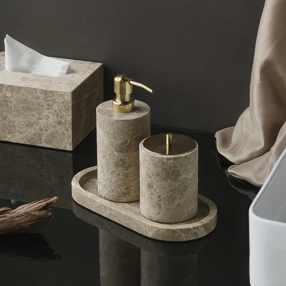 Emperador Light Natural Marble - Zara Home Bathroom review and price