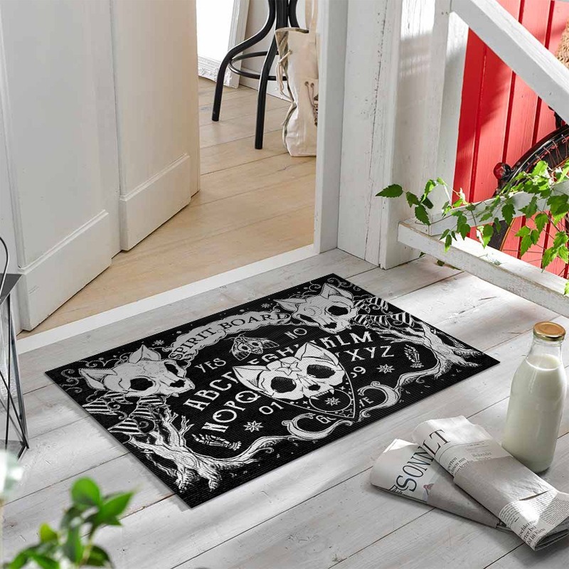 Dark Gothic Floor Mat for Hous - Zara Home Bathroom Mat review and price