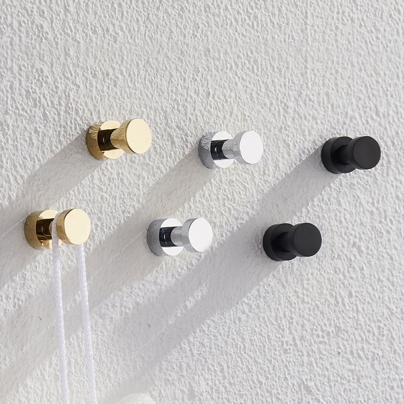 2/3/4/5pcs Brass Robe Hooks Ru - Home Creation Bathroom review and price