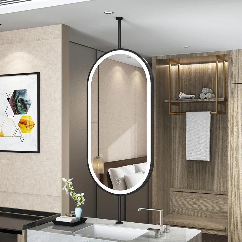 Size60x90cm Ceiling Oval Hangi - Home Bathroom Mirror review and price