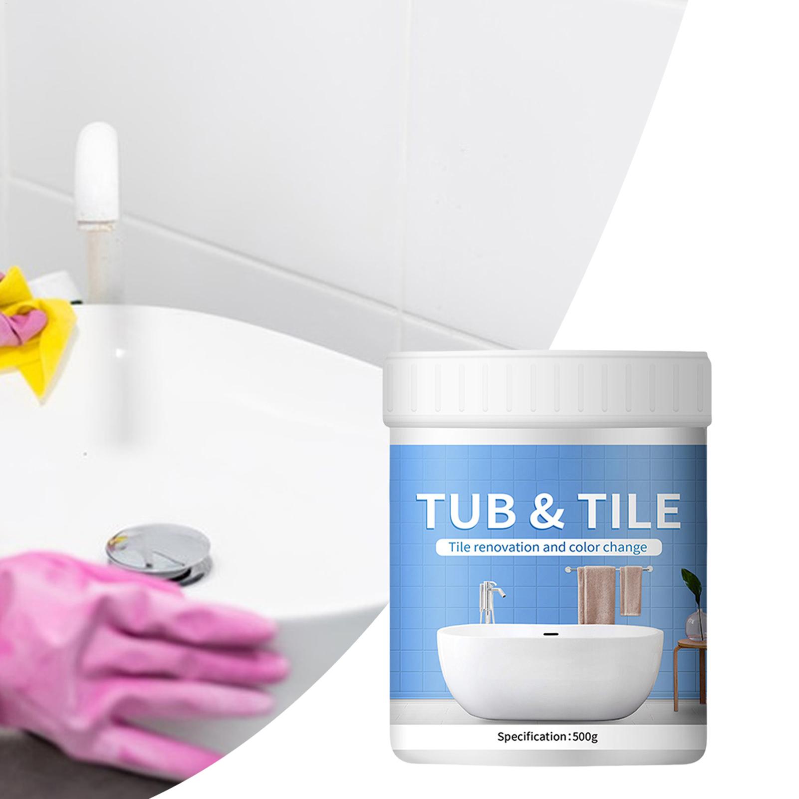 Bathroom Tile Paint Kit 500g W - Home Bathroom Wall Tiles review and price